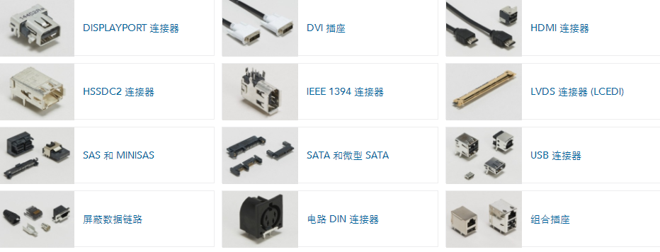 TE音頻和視頻連接器